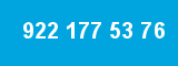 922 177 53 76 922 177 53 76